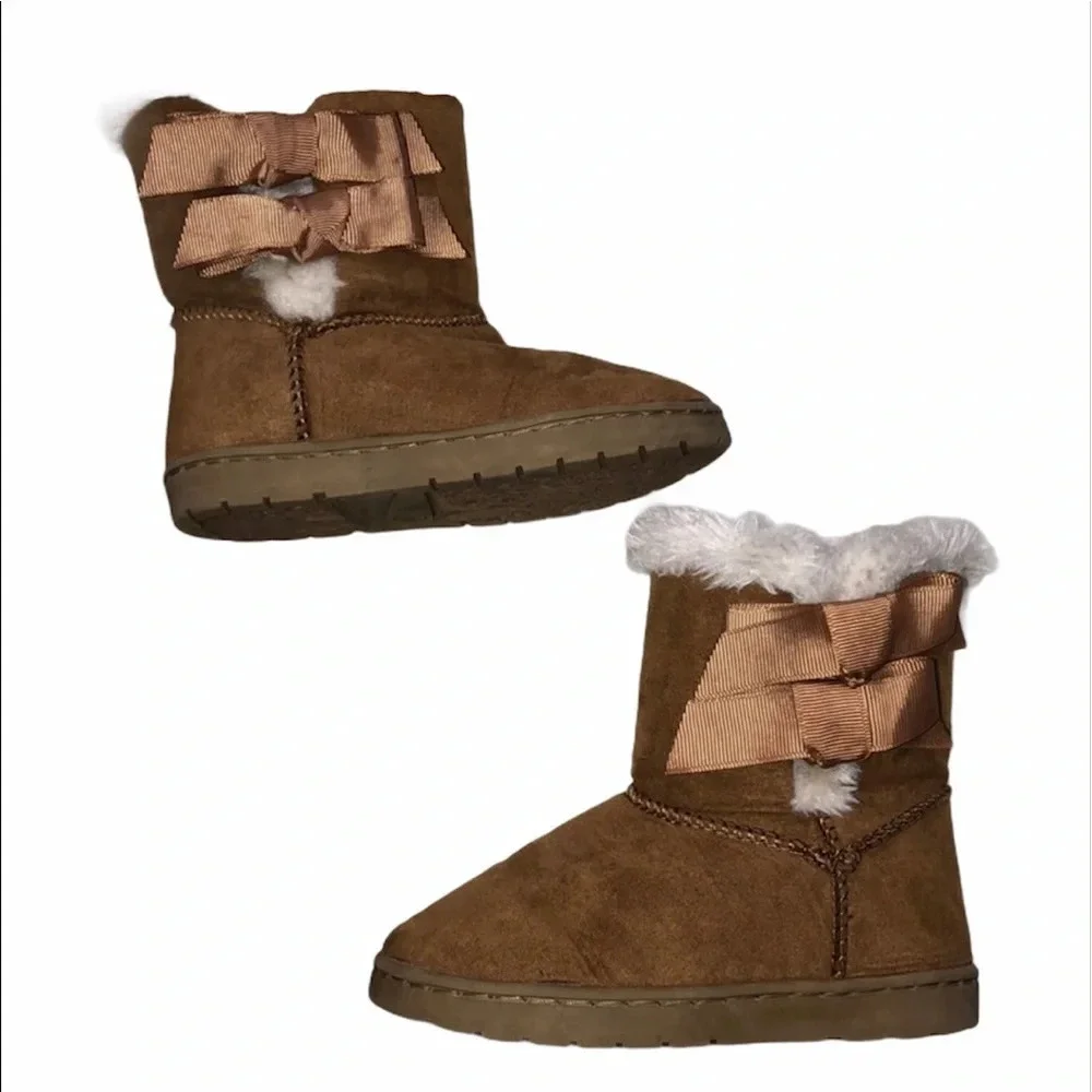 Little Girls 8 M little Beatrix faux fur boots